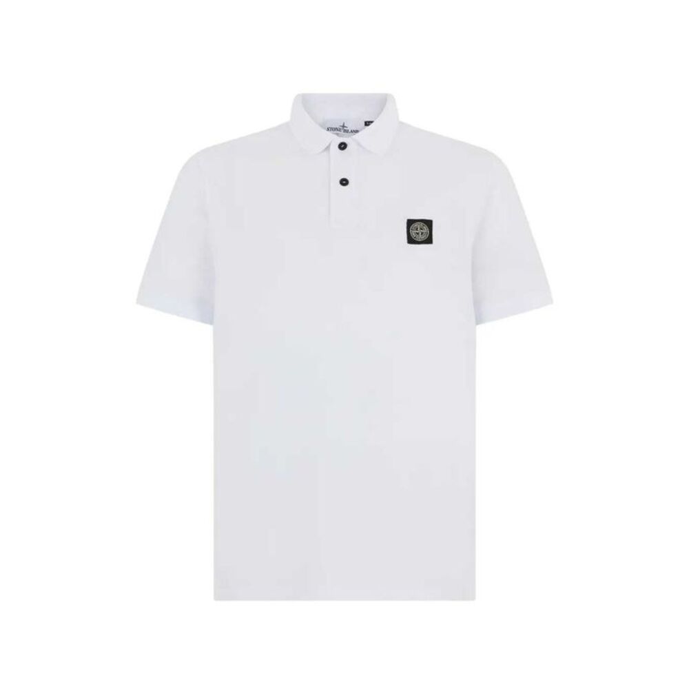 Stone Island Men Logo-Patch Polo Shirt